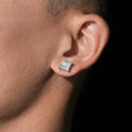 Princess Cut Earring Moissanite