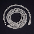 Iced Out Cuban Link Bracelet VVS Moissanite